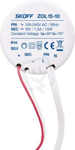 Skoff ZL-015-C-1-1 LED napaječ 10V/15W ZOL 15