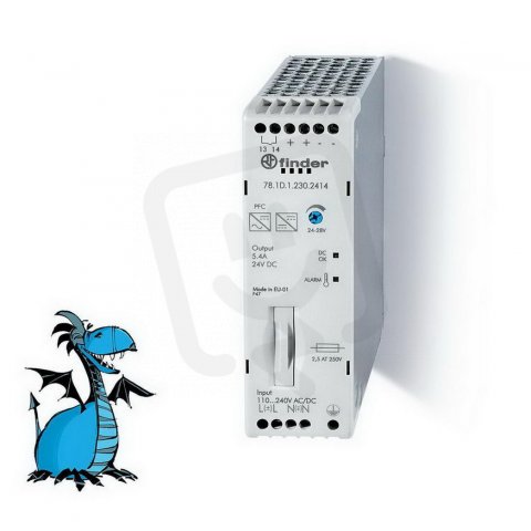 Zdroj DC, 24...28V/130W, PFC FINDER 78.1D.1.230.2414
