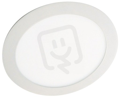 Vestavné LED svítidlo typu downlight LED120 VEGA-R White 24W WW 1800/3000lm