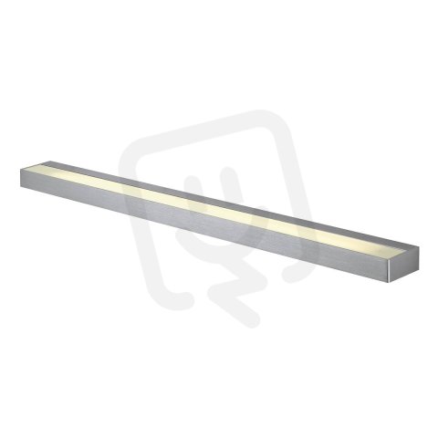 Nástěnné svítidlo SEDO 21 LED hranaté kartáč. hliník sklo satinované 3000K