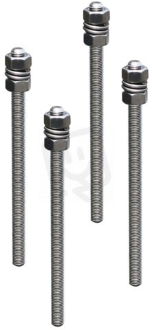 Sada závitových tyčí 4x M16x340mm