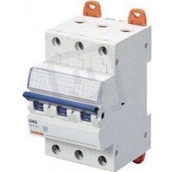 Jistič GW92272 3P, B, 50A, 6kA, 3M