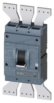 Jistič 3VA26, 1250A 55kA/415V, Ir 500÷1250A,Ii (1,5÷10)x In, 3pól, přední přívod