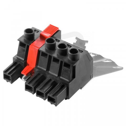 Zásuvný konektor DPS BUZ 10.16IT/04/180MSF4SH160 AG BK BX WEIDMÜLLER 2627520000