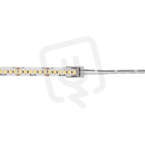 Připojovací konektor jednobarevných LED pásků 8 mm, 2 piny, délka 150 mm, 20AWG