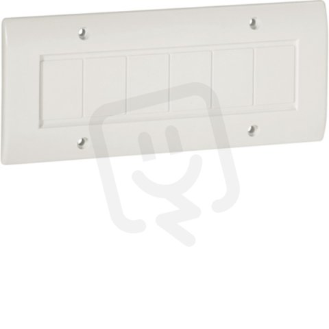PCN6 W 04213 Záslepka na krabice s roztečí otvorů 100 mm - bílá IBOCO B04213