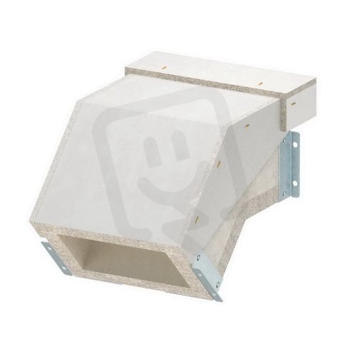 OBO PLCS VF061220 Svislý oblouk klesající pro PYROLINE Con 200x120 šedá
