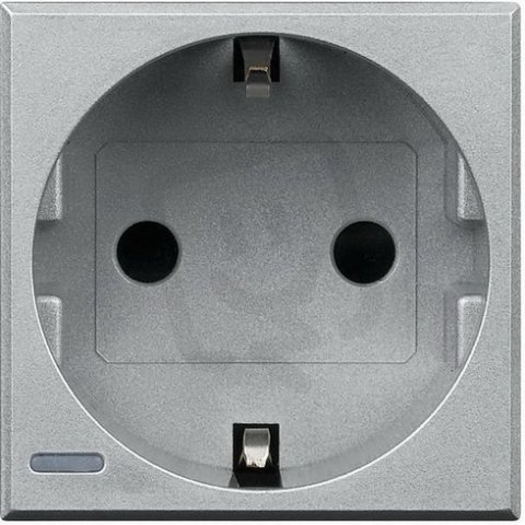 Legrand HC4141 BTAX Zásuvka 2P+T, 2M SCHUKO HLIN