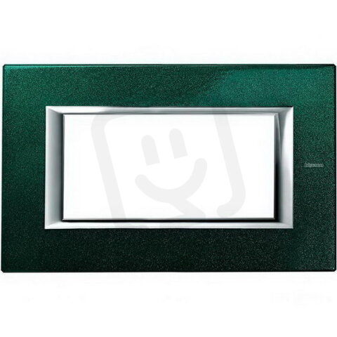 Legrand HA4804VS BTAX RÁMEČEK 4M ZELENÝ SEVRES