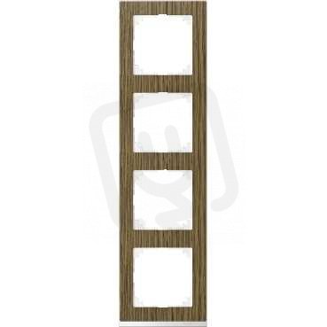 Merten Rámeček čtyřnásobný M-Pure Decor, Oak/Active SCHNEIDER MTN4040-3674