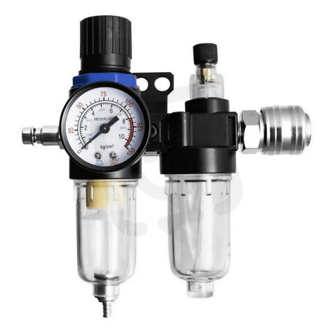 Dvojitý vzduchový filtr s redukcí 1/4 RICHMANN PC0826