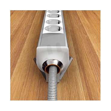Schneider ISM20350 Turnable box, 8xpower, 2xRJ45 Cat 6 FTP , zásuvkový box