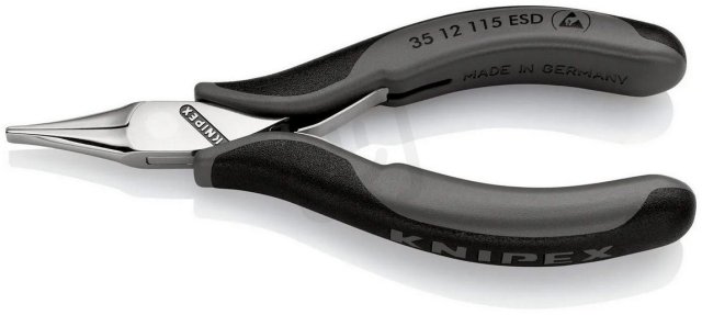 Montážní kleště pro elektroniku ESD 115 mm KNIPEX 35 12 115 ESD