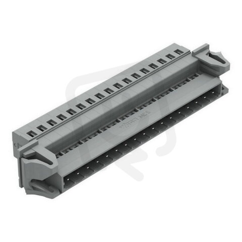 Konektor s pájecími piny CAGE CLAMP 2,5mm2 šedá 17pól. WAGO 231-617/114-000