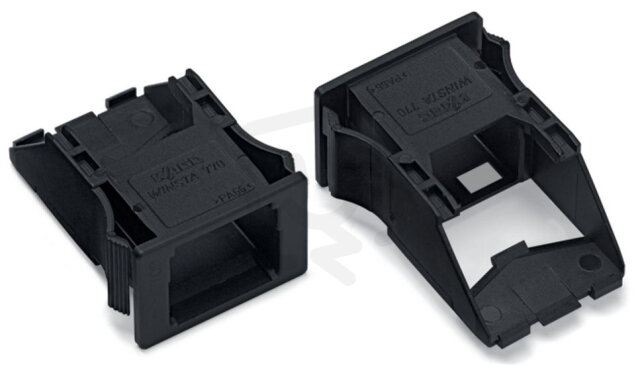 Rámeček snap-in 2pól. 1,0-3,0 mm černá WAGO 770-317