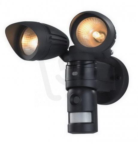 NG Elektro VC 613-3 Halogenové svítidlo 2 x 60W(G9)s kamerou a pohybovým čidlem