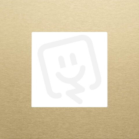 1násobný rámeček, NIKO Pure ALU GOLD BRUSHED