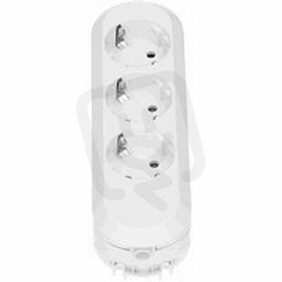 Bachman 385.270 SMART 3xSchuko, wt, without cord set
