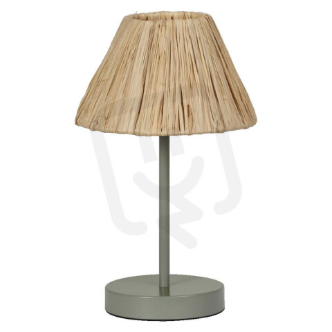 DECOR RAFFIA TABLE E27 GN          LEDV