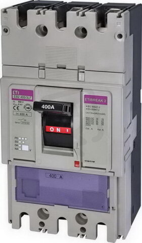 Kompaktní jistič EB2 400/3LF 400A 3p ETI 004671105