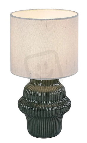Stolní lampa GLIMO zelená E14 1x MAX 40W IP20 RABALUX 74059