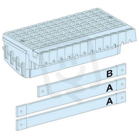 Linegy FC s propojkami pro pevné nebo násuvné přístroje 3P SCHNEIDER LVS04405