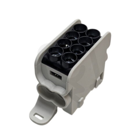 Rozbočovací svorkovnice HLAK25 1P černá 2xAl/Cu 25mm2+16mm2 1000VAC/1500VDC