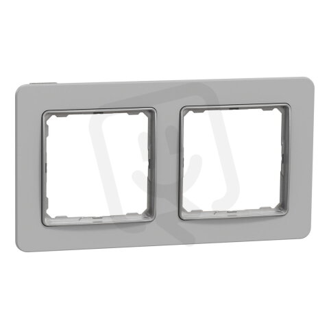 Rámeček dvojnásobný Šedý kámen,Sedna Design/Elements SCHNEIDER SDD393802