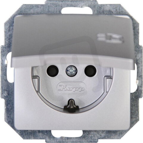 920820085 Earthed socket outlet with hin