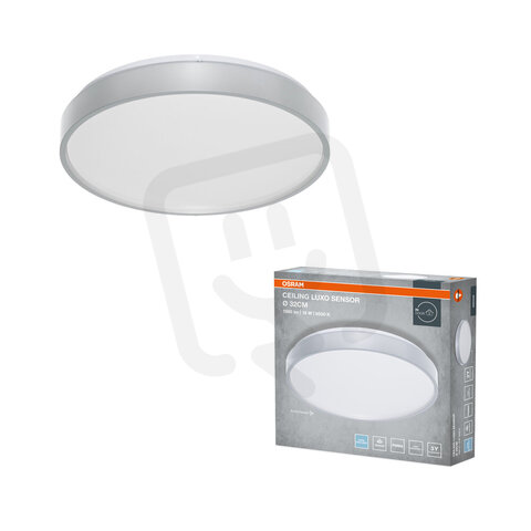 CEILING LUXO SILVER SENSOR ? 32 cm 18W 6500K IP20 SILVER OSRAM 4099854651977