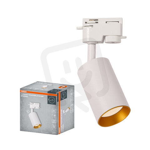 1-Phase Tracking Spot Eternal GU10 WHITE AND GOLD OSRAM 4099854598999