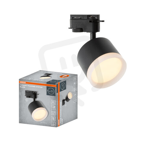 1-Phase Tracking Spot Flare Gx53 BLACK OSRAM 4099854599859