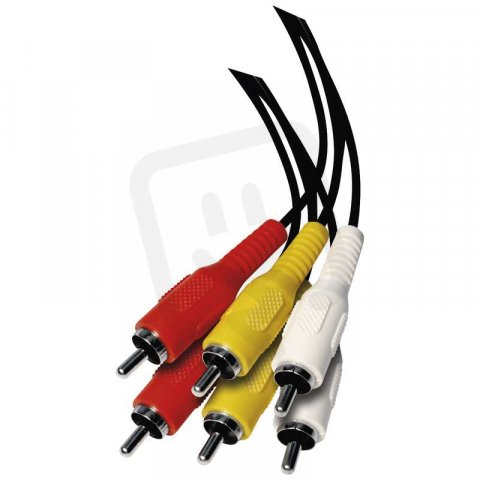 AV kabel 3RCA/M-3RCA/M 1,5M Emos SD4201