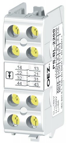 PS-BL-2200-Au Spínač 2x NO + 2x NC, AC/DC 5 - 60 V, pro BL1600/BL1000 OEZ:12808
