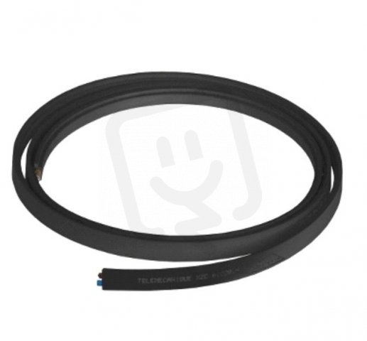 Schneider XZCB10502 Plochý černý kabel napájení 50m, Standar