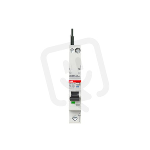 ABB DSE201 M B50 A30 kombinace jistič/chránič 1P+N 1M 10kA 50A 30mA B A