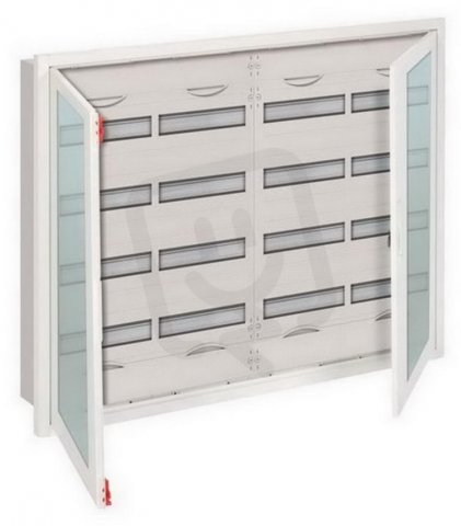 Zapuštěná rozvodnice ABB U54TR4 -192M s průhl. dveřmi