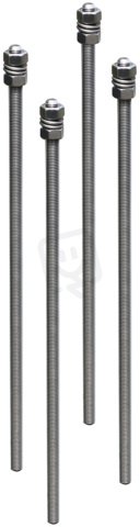 Sada závitových tyčí 4x M16x650mm