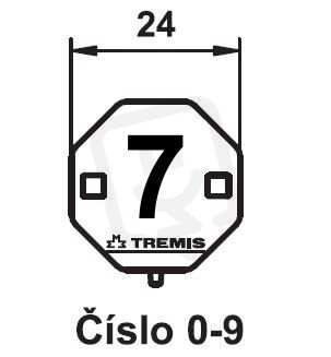 Štítek označení č.7 (plast) TREMIS VS030