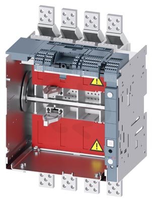 SIEMENS 3VW8116-7BE01 Výsuvné zařízení 4pól, přední přívod, pro 3VA27