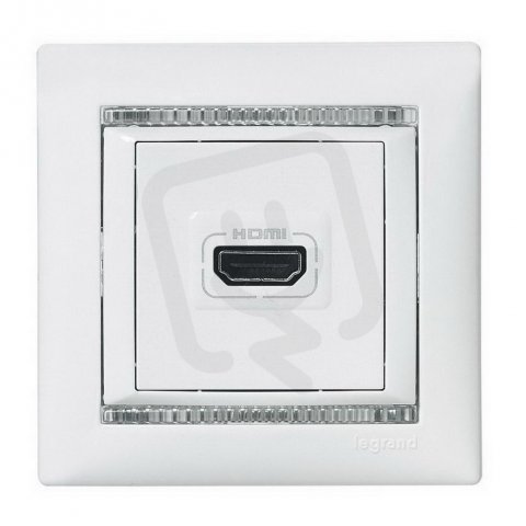 VALENA ZÁSUVKA HDMI V1.3 BÍLÁ LEGRAND 770085