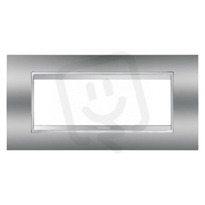 CHORUS Rámeček Lux, 6 násobný, chrom GEWISS GW16206MC