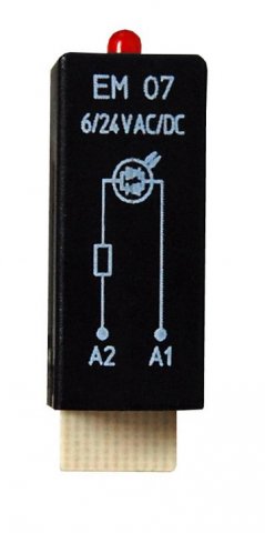 PT-modul-LED 6/24VDC,červená, A1- SCHRACK YMLRD024--