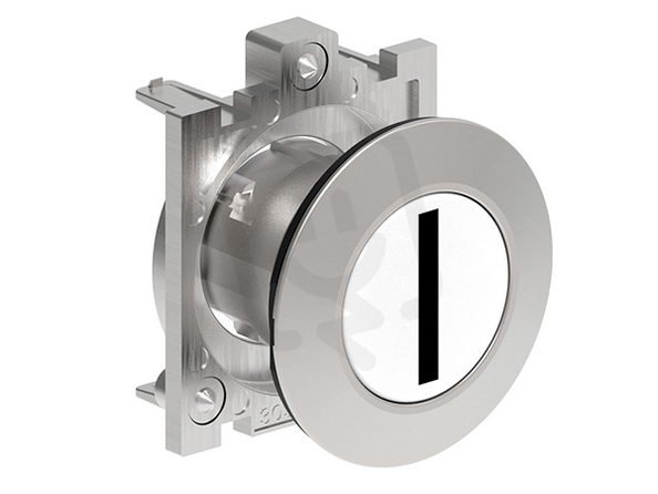 Tlačítkový ovladač, s návratem,  ?30mm z