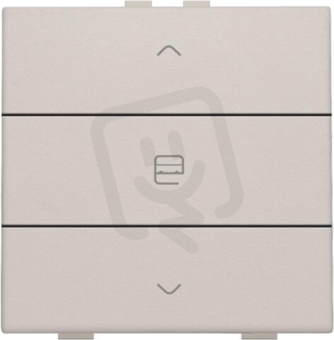 NHC 3násobný ovladač 1x žaluzie -LIGHT GREY NIKO 102-51033