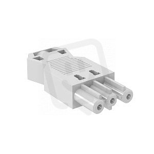 OBO 6108057 Zásuvkový díl 3 pólový BT-S GST18i3p W