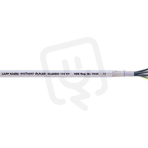 Ovládací kabel ÖLFLEX CLASSIC 110 CY 5G0,75 LAPP 1135105