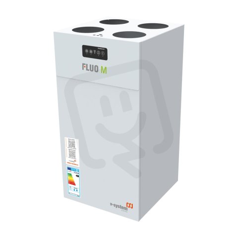 Fluo M p2 Rekuperační jednotka V-systém RK0041