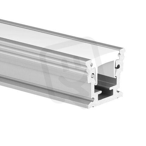 LED hliníkový profil KLUŚ HR-MAX stříbrná 2m /C1829_2m/ ALUMIA A01829A_2