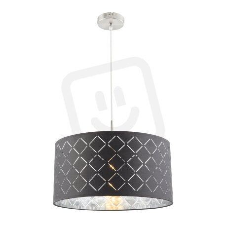 Závěsné svítidlo KIDAL nikl 1xE27, max. 60W 230V GLOBO 15228H